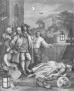 Jonathan Wild’s execution was a rum old affair according to Daniel Defoe, who was there, with much “huzzaing” from the excitable crowd.