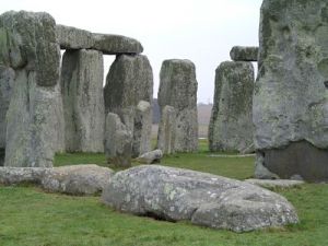 Celtic remains of Tintagel Castle