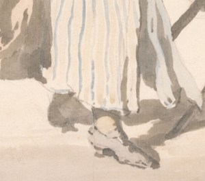 Shoes of a Cherry Seller