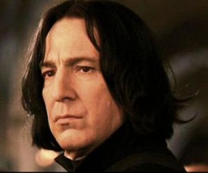 Rickman has been Severus Snape in the Harry Potter series of films.