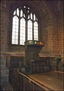 From A Virtual Stroll Around the Walls of Chester - Consistory Court http://www.chesterwalls. info/cathedral2.html
