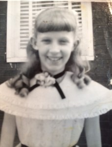 This is me dressed up in August 1957. I was 10 years old at the time.