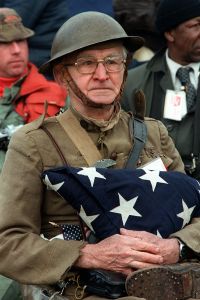 Veterans day.jpg More details Joseph Ambrose, an 86-year-old World War I veteran, attends the dedication day parade for the Vietnam Veterans Memorial in 1982. He is holding the flag that covered the casket of his son, who was killed in the Korean War Department of Defense. Defense Audiovisual Agency; Scene Camera Operator: Mickey Sanborn - National Archives and Records Administration Native name National Archives and Records Administration Location Washington, D.C. (headquarters), and many regional facilities and presidential libraries nationwide in the USA Coordinates 38° 53′ 34″ N, 77° 01′ 23″ W Established 1934 Website www.archives.gov Authority control VIAF: 132254586 LCCN: n84176101 GND: 00605336X BnF: cb12182396f WorldCat Originally from en.wikipedia; description page is (was) here Permission details This work is in the public domain in the United States because it is a work prepared by an officer or employee of the United States Government as part of that person’s official duties under the terms of Title 17, Chapter 1, Section 105 of the US Code. See Copyright. Note: This only applies to original works of the Federal Government and not to the work of any individual U.S. state, territory, commonwealth, county, municipality, or any other subdivision. This template also does not apply to postage stamp designs published by the United States Postal Service since 1978. (See § 313.6(C)(1) of Compendium of U.S. Copyright Office Practices). It also does not apply to certain US coins; see The US Mint Terms of Use. This file has been identified as being free of known restrictions under copyright law, including all related and neighboring rights. Public Domain File:Veterans day.jpg