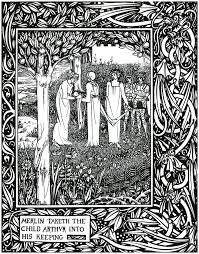 Aubrey Beardsley's illustrations from Le Morte D'Arthur, page 1 www.abovetopsecret.com
