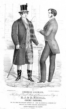 Victorian Fashion - Undress Liveries